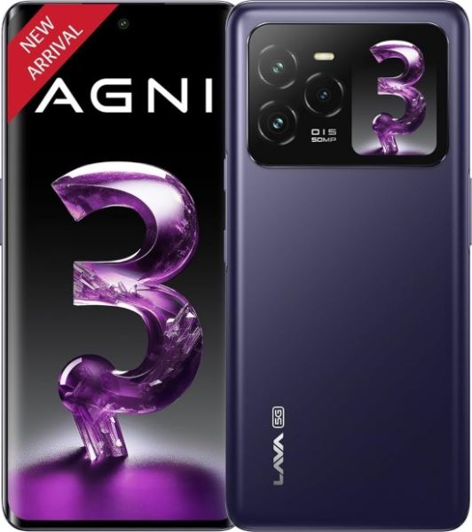 Анонс. Lava Agni 3 — два негибких AMOLED-экрана для Индии