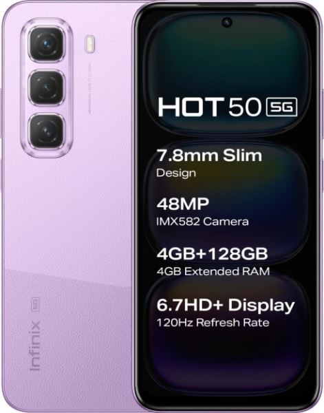 Анонс. Infinix Hot 50 4G - Always-On на IPS-экране