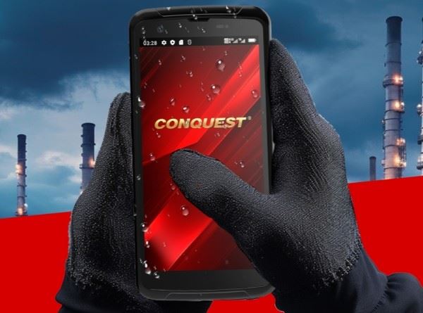 Анонс. Conquest F6 - промышленный смартфон. GPS? Нет, только BeiDou!